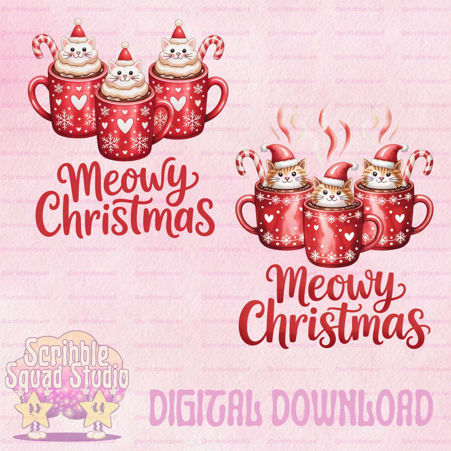 MEOWY CHRISTMAS PNG