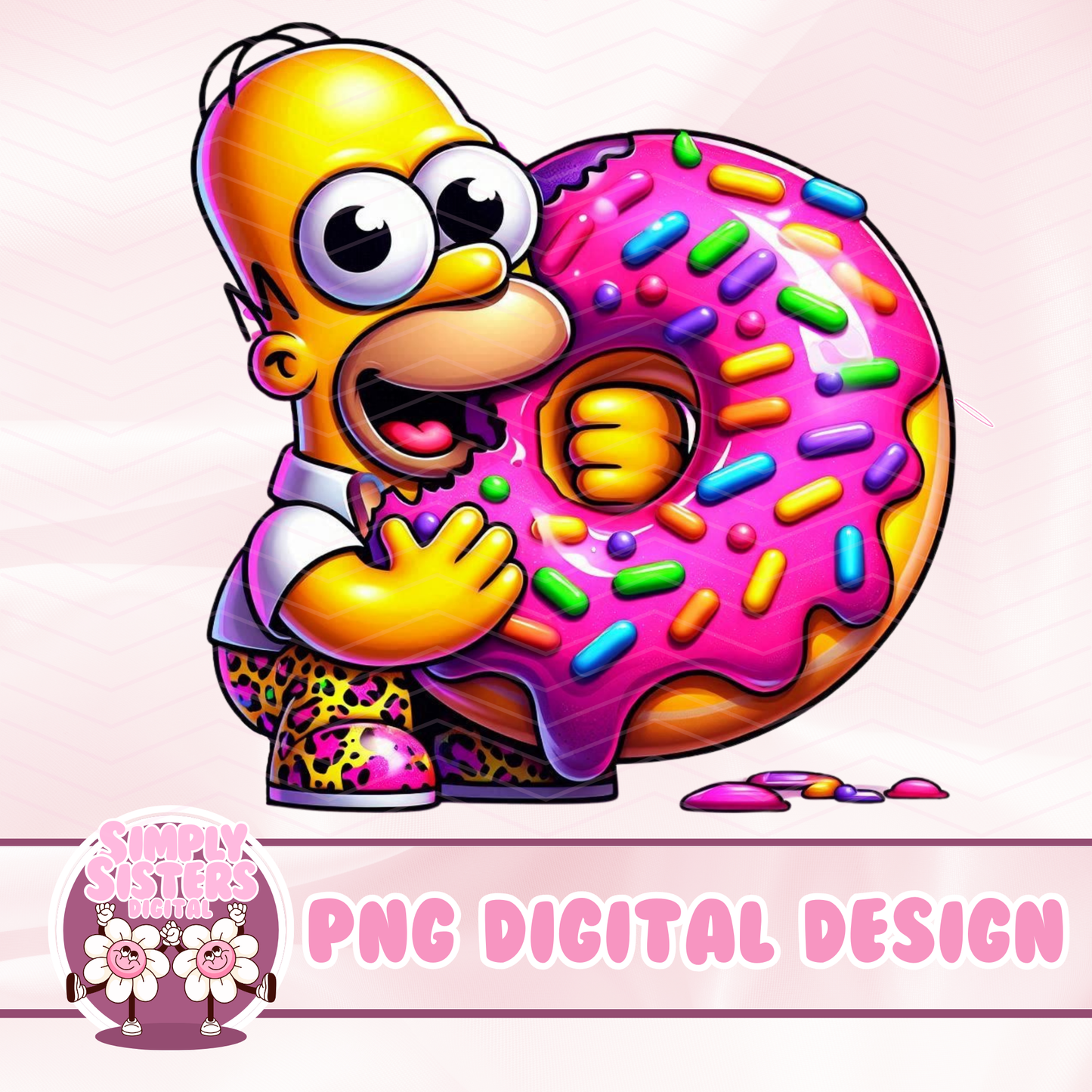 PINK DONUT SIMPSON