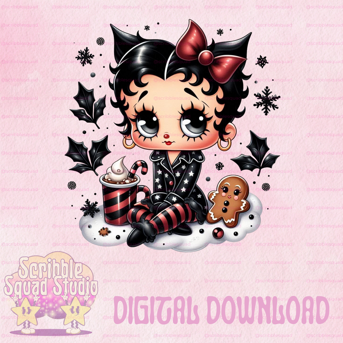 BLACK BETTY BOOP PNG