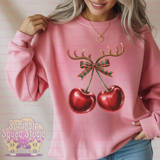 CHERRIES DEER PNG