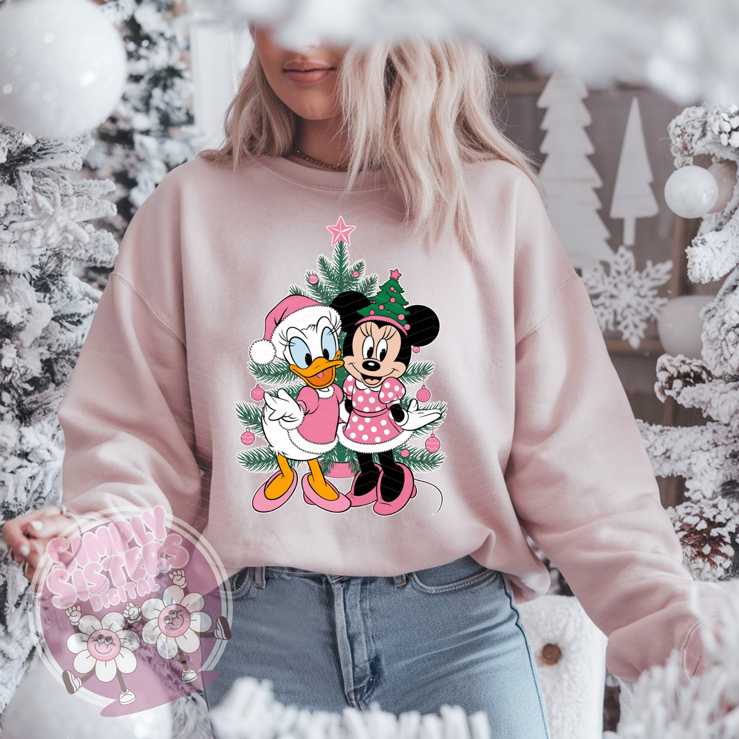 MINNIE DAISY CHRISTMAS PNG