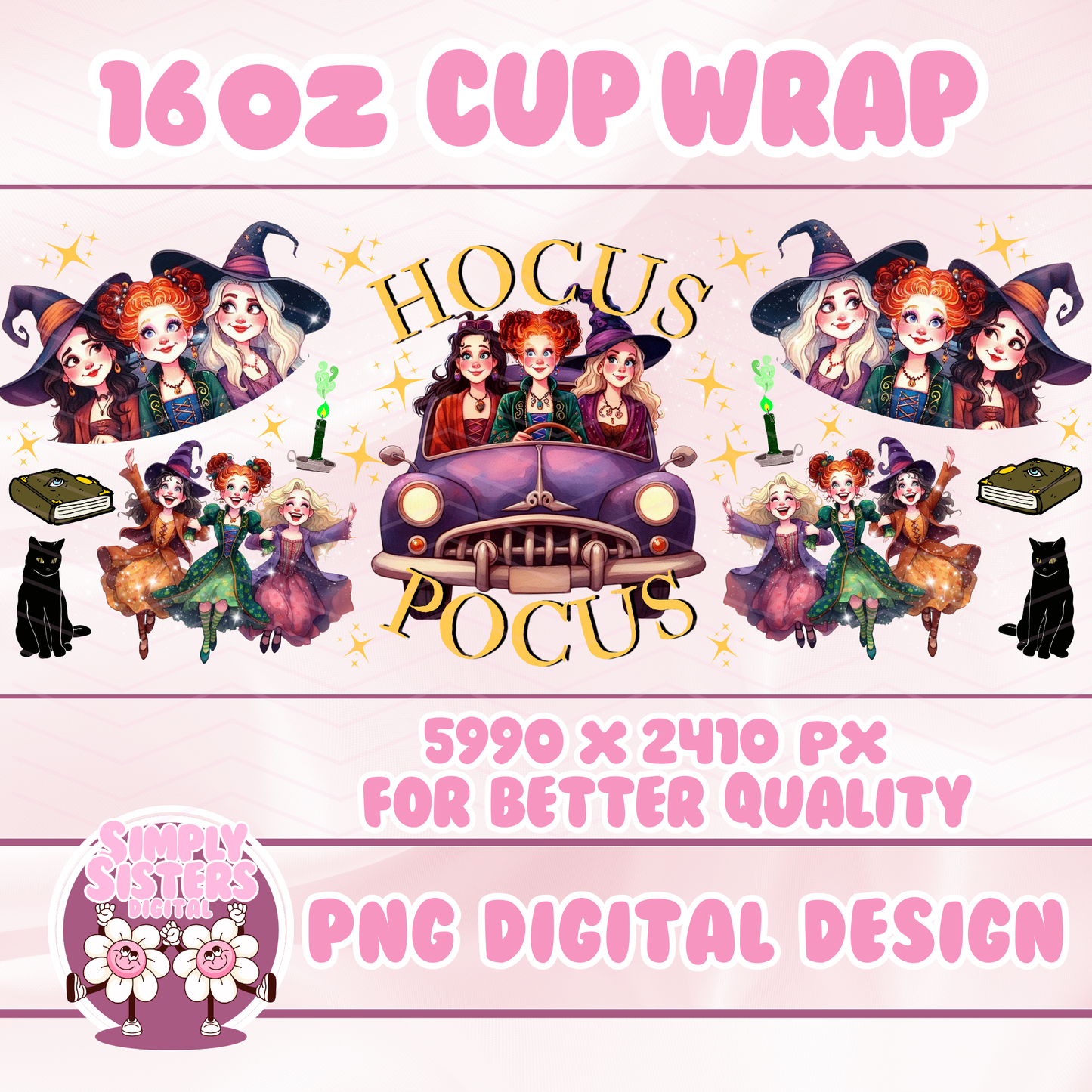 HOCUS POCUS CUP WRAP