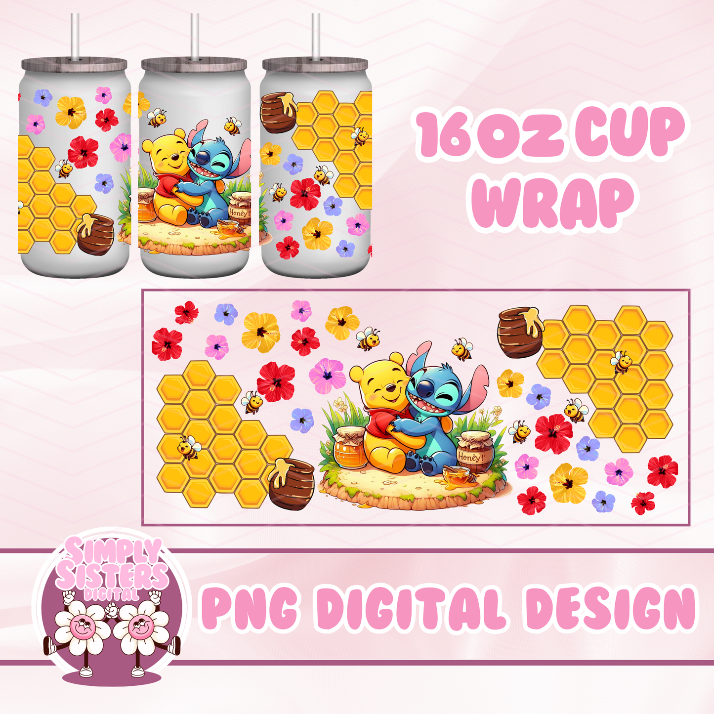 STITCH AND POOH HONEY WRAP