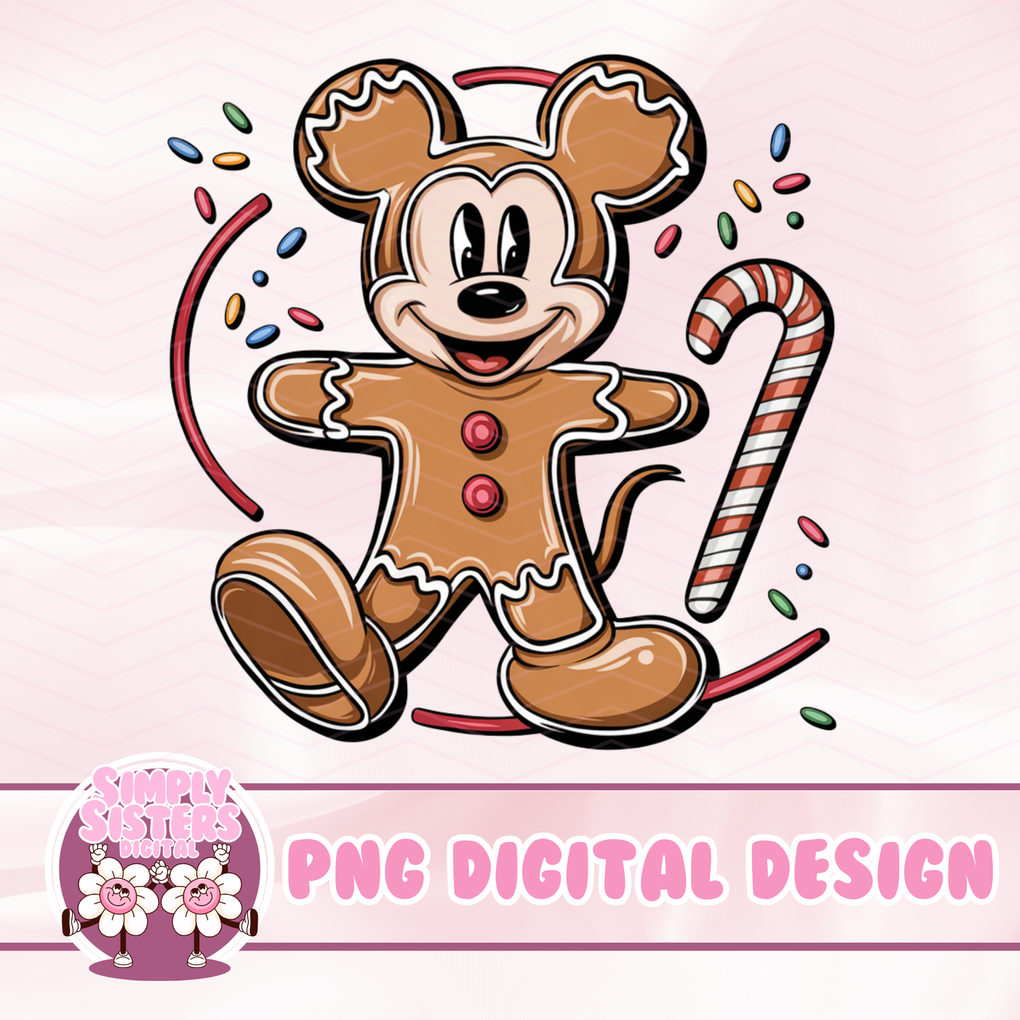 MICKEY GINGERBREAD COOKIE