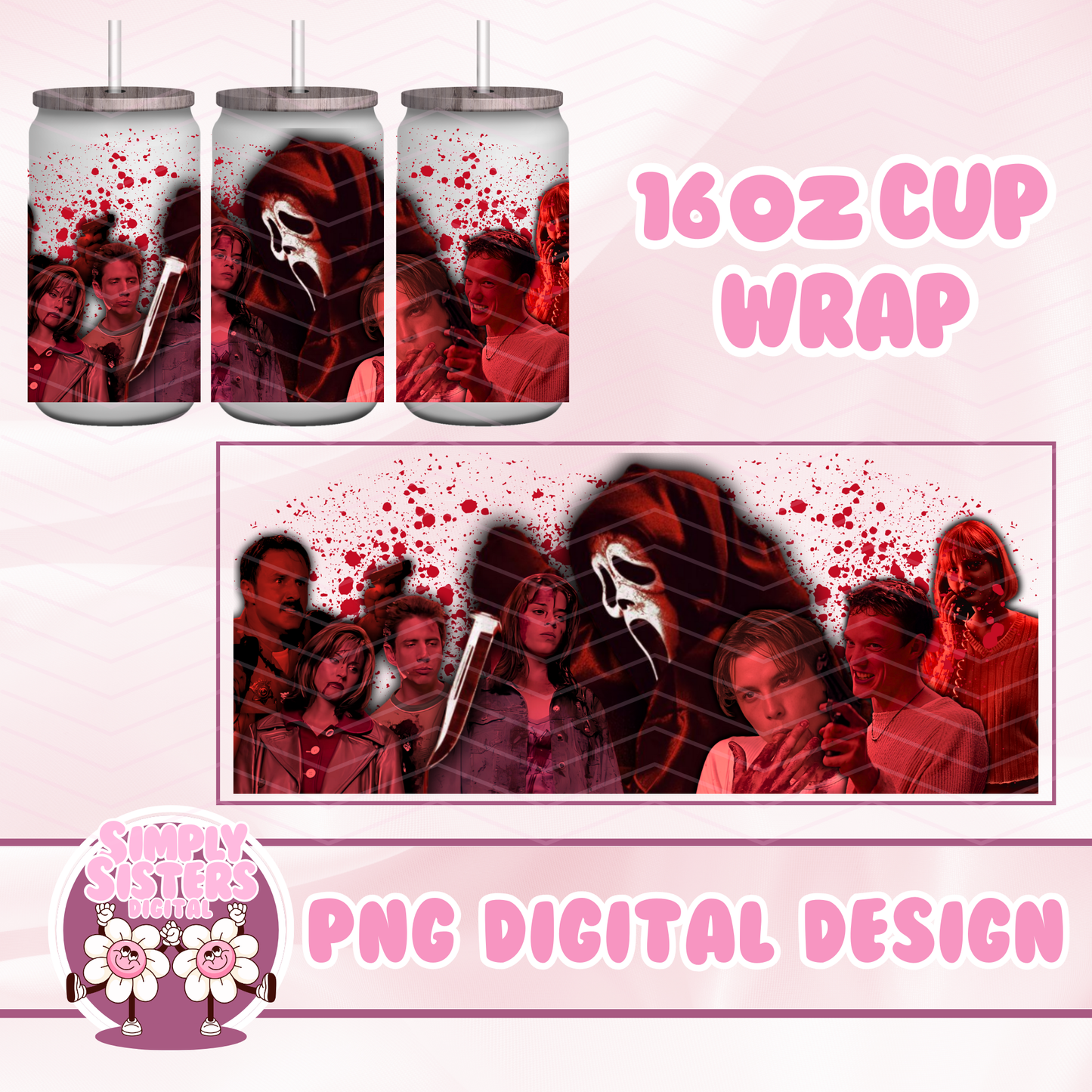 90S SCREAM CUP WRAP