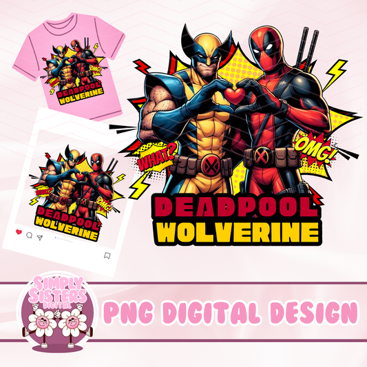 DEADPOOL WOLVERINE MOVIE PNG