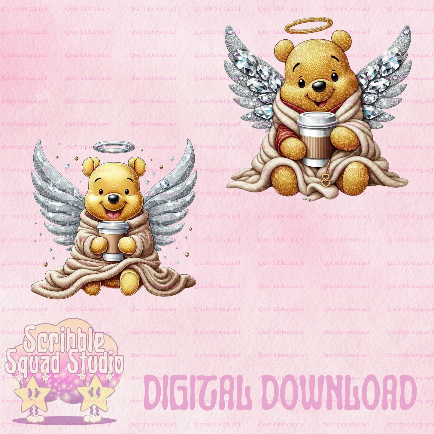 PUMPKIN SPICE POOH PNG