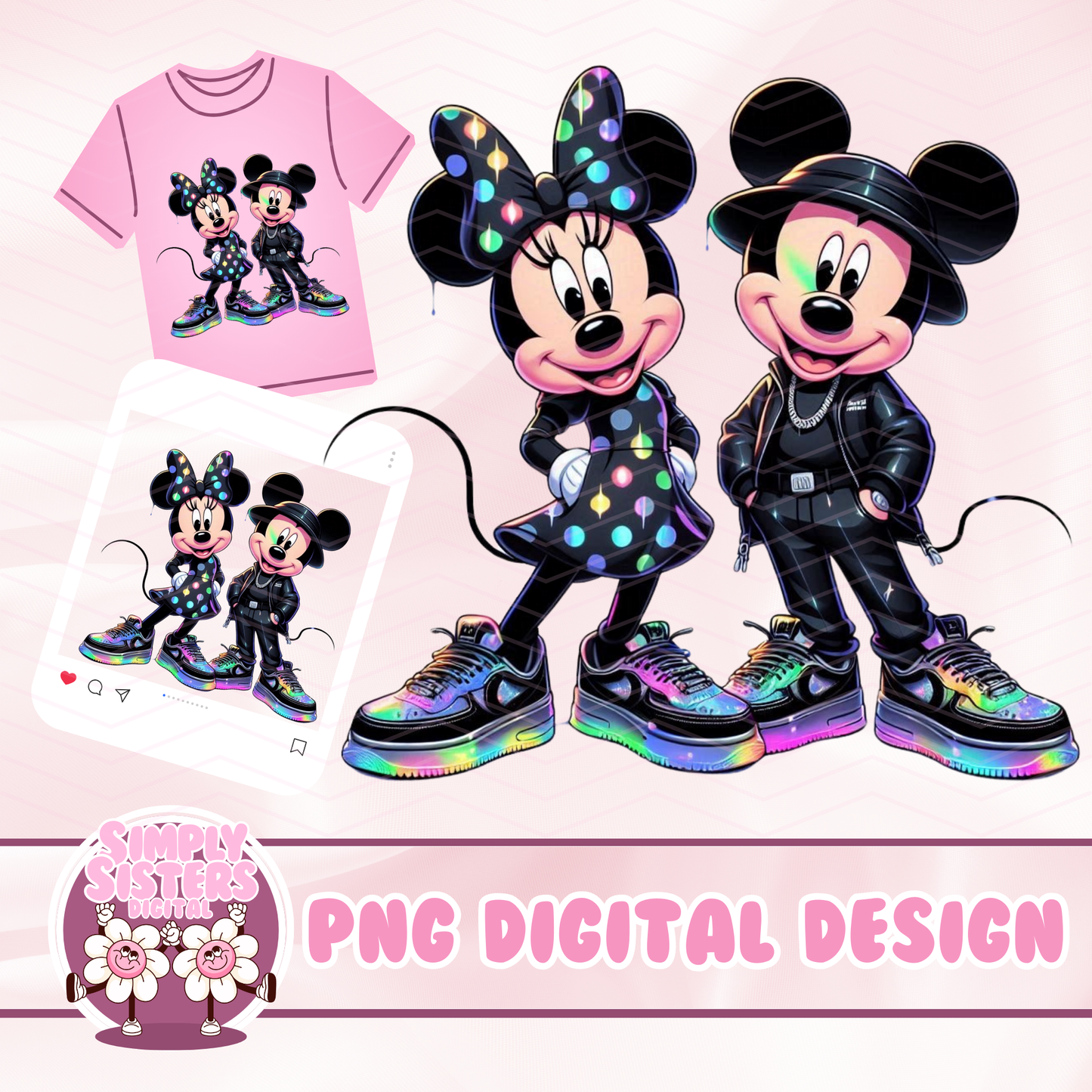 MICKEY & MINNI PNG