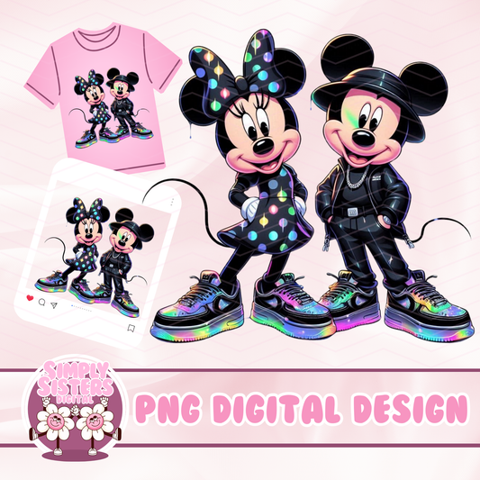 MICKEY & MINNI PNG