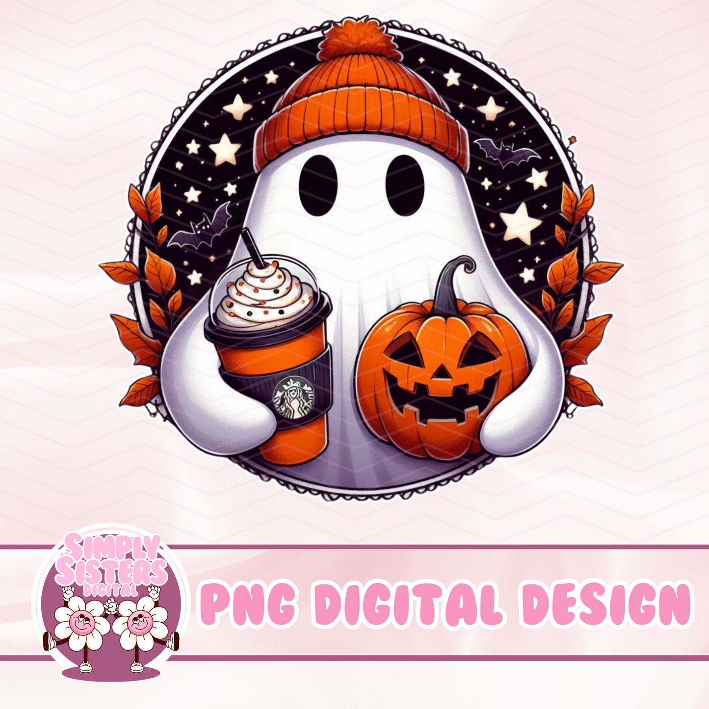 PUMPKIN SPICE GHOULS PNG BUNDLE