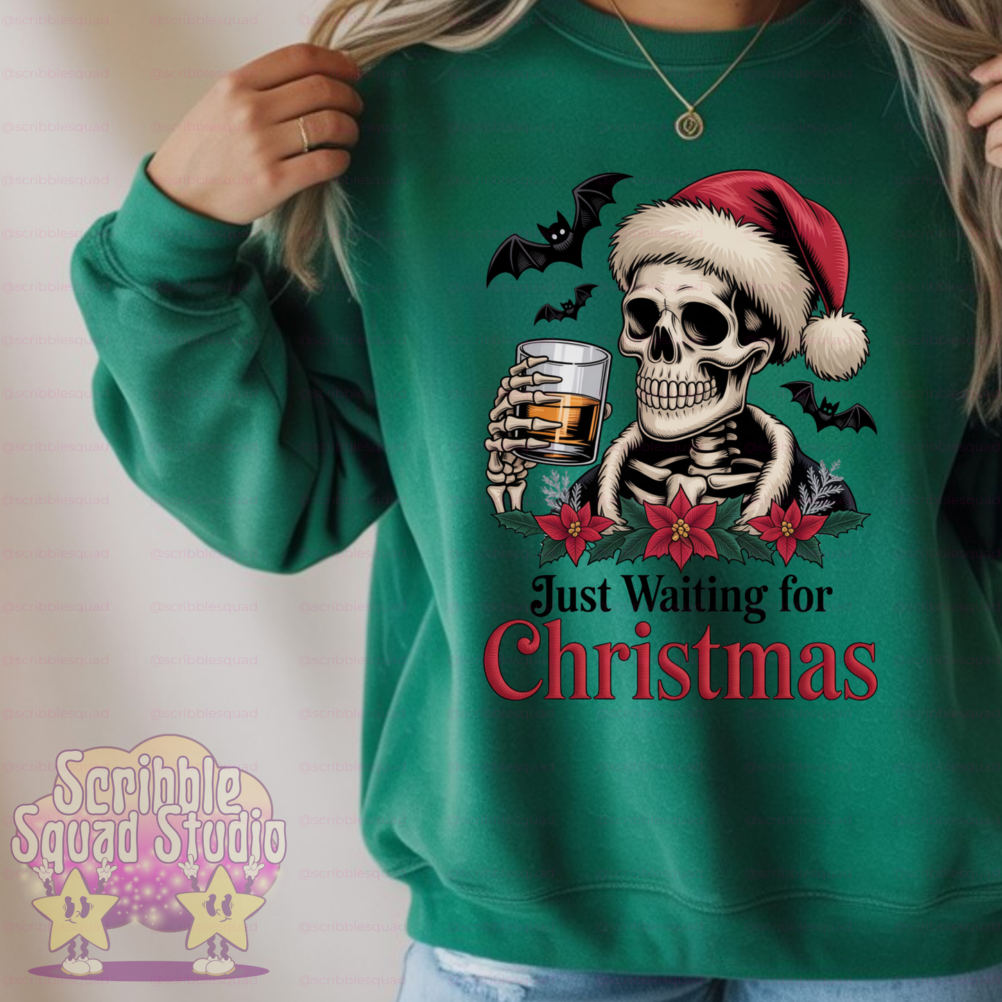 JUST WAITING FOR CHRISTMAS PNG