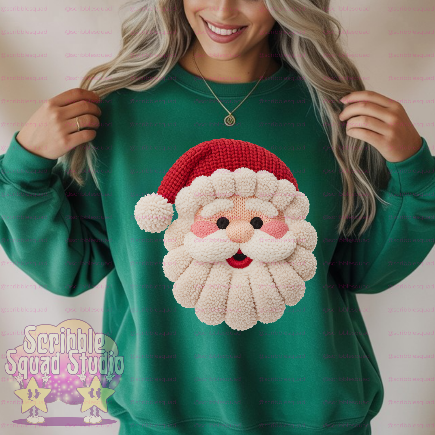 3D SANTA PNG