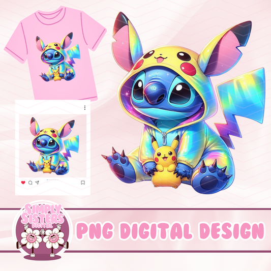 STITCH PIKACHU