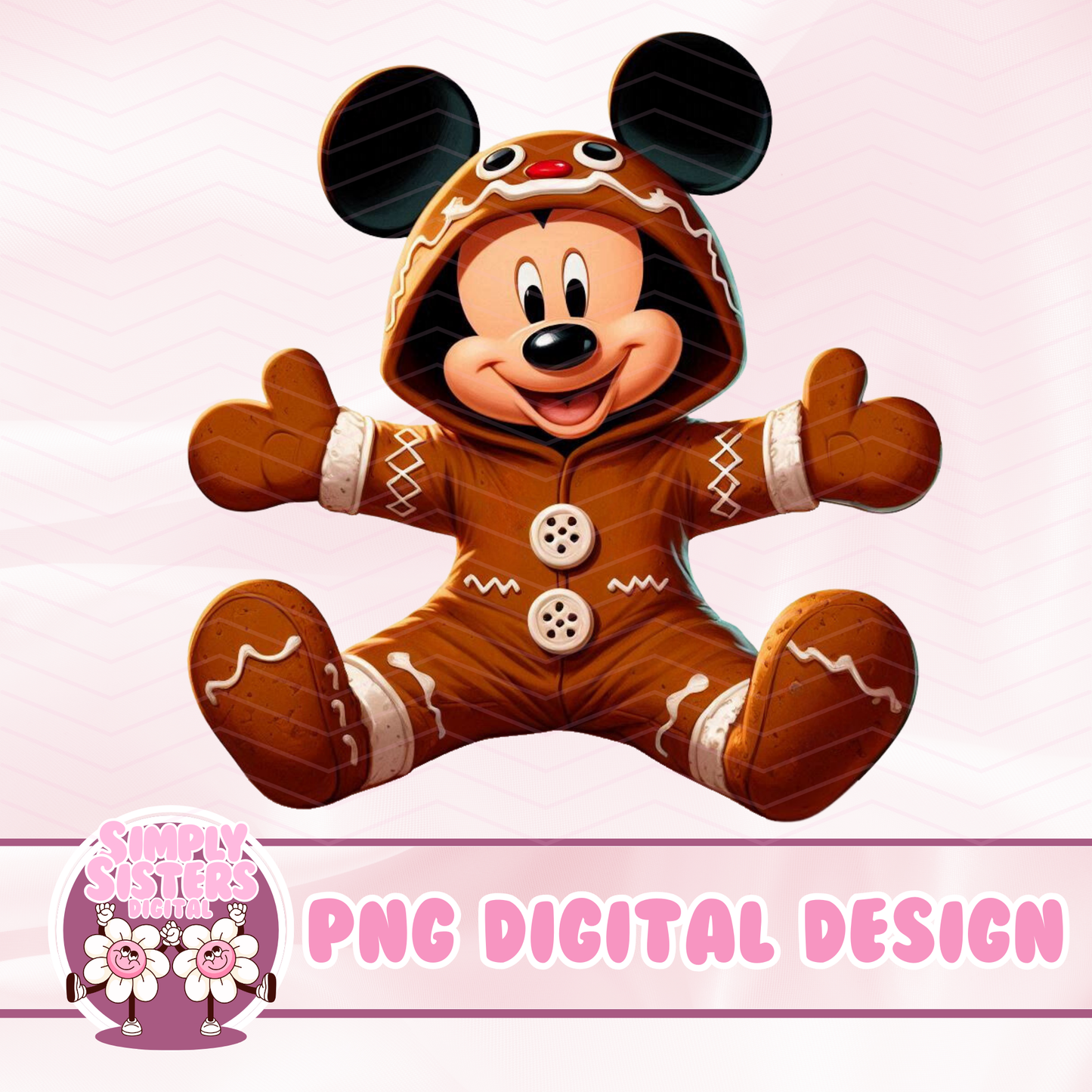 GINGERBREAD MICKEY PNG