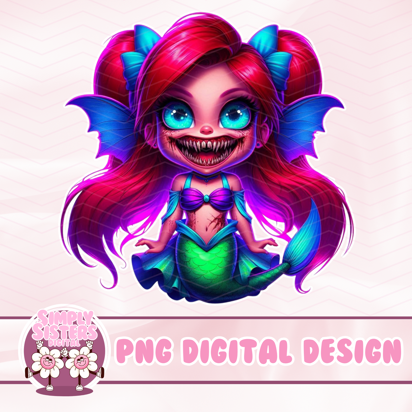EVIL ARIEL MERMAID PNG