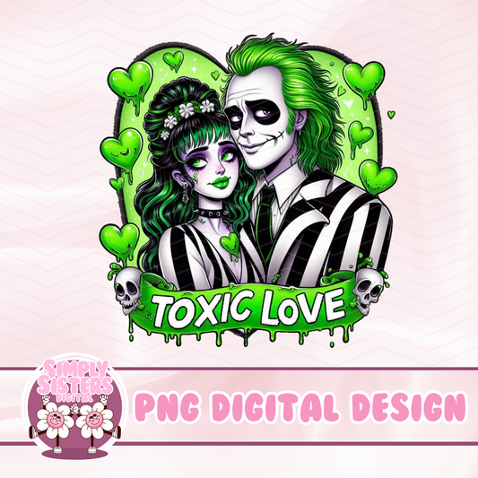 BEETLEJUICE TOXIC LOVE PNG