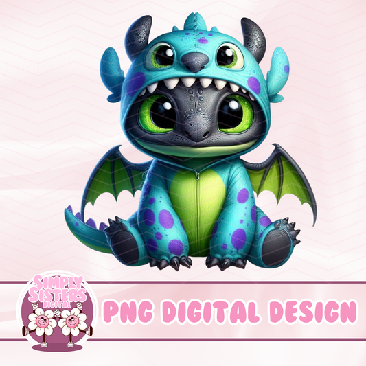 TOTHLESS IN A SULLY COSTUME PNG