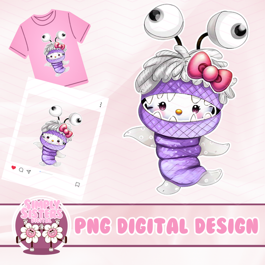 HELLO KITTY BOO COSTUME PNG