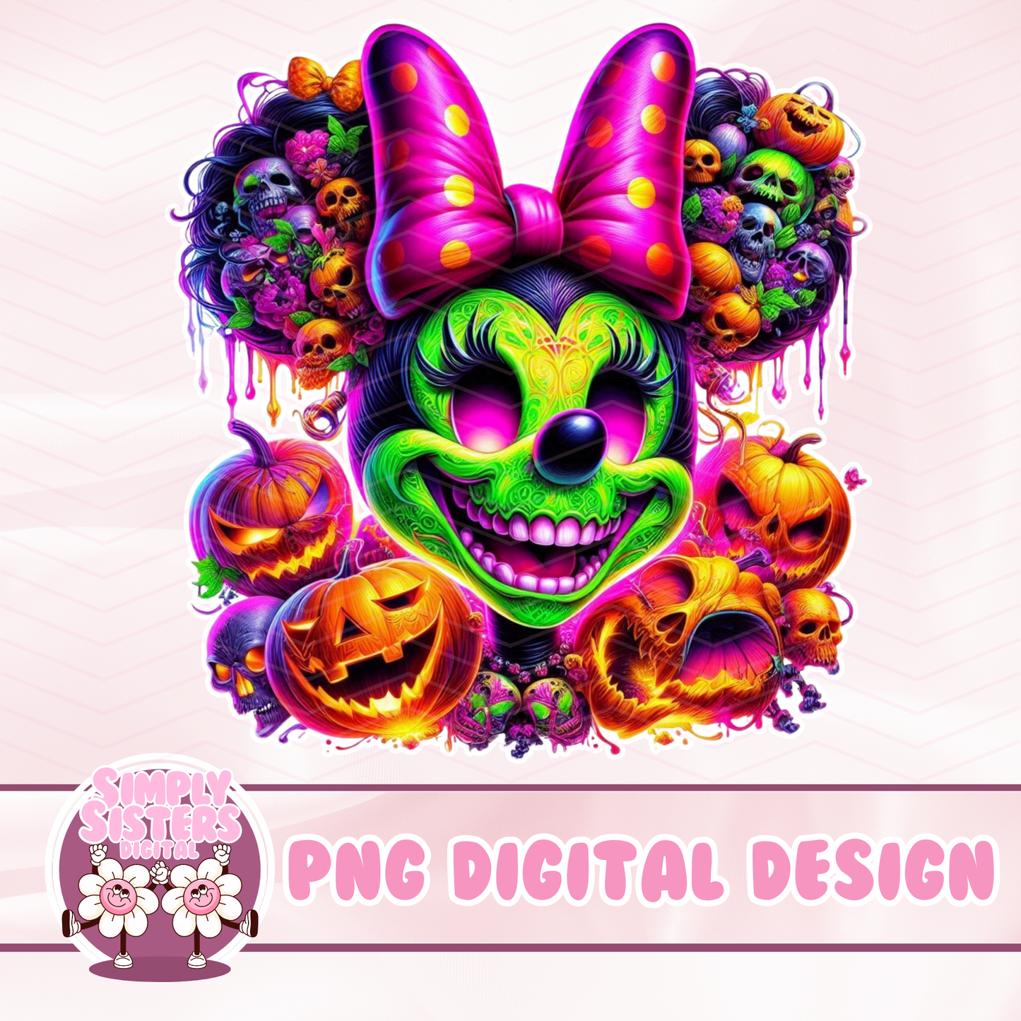 MICKEY & MINNIE HALLOWEEN PNG