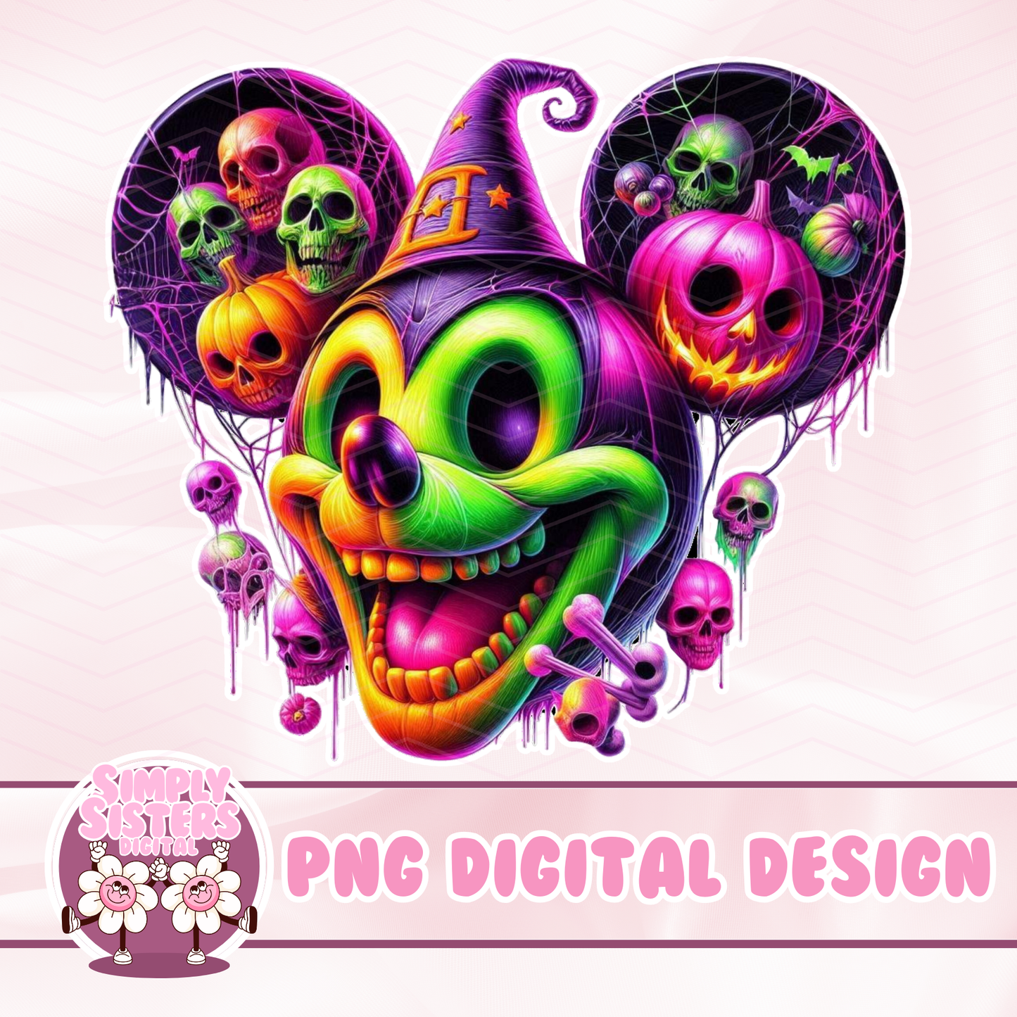 MICKEY & MINNIE HALLOWEEN PNG