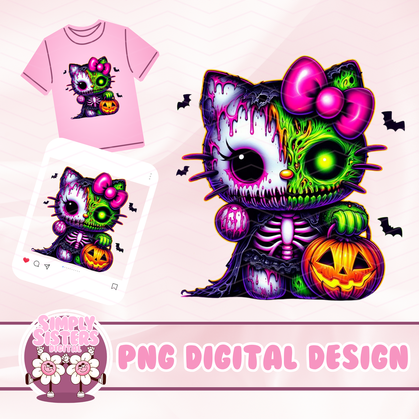 HELLO-WEEN KITTY PNG