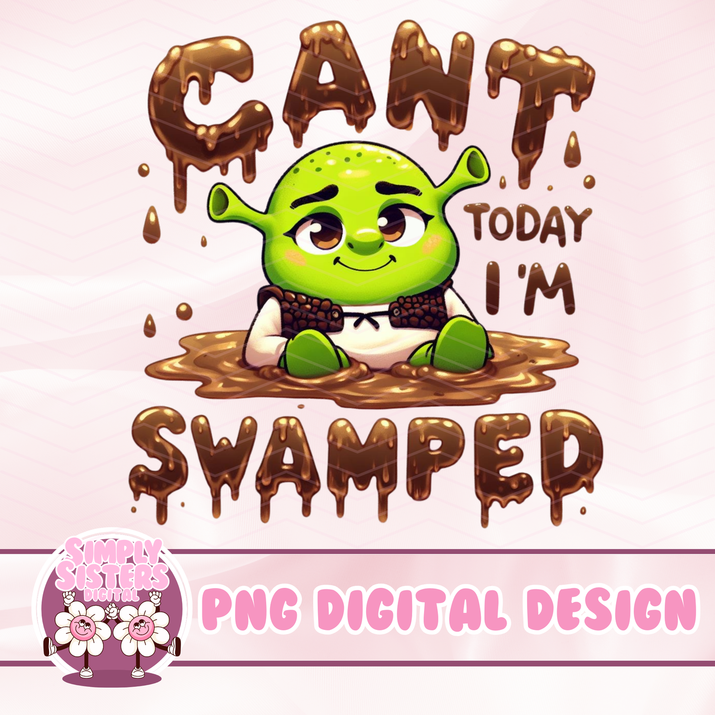 SWAMPED BABY SHREK PNG