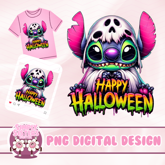 ALIEN GHOST STITCH PNG