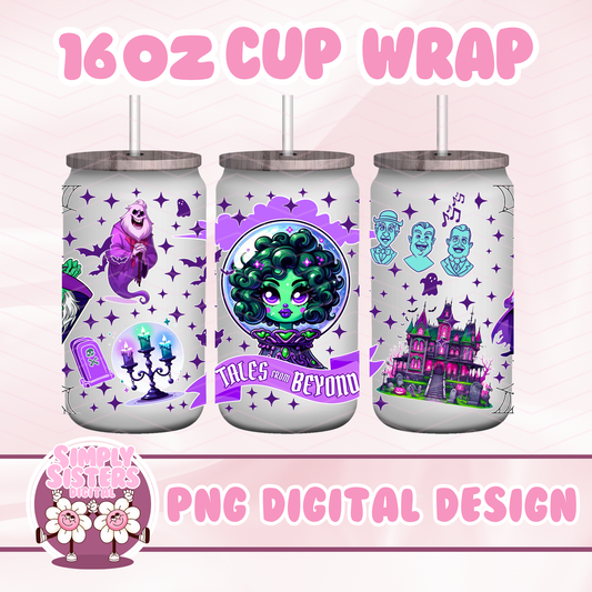 HAUNTED MANSION CUP WRAP
