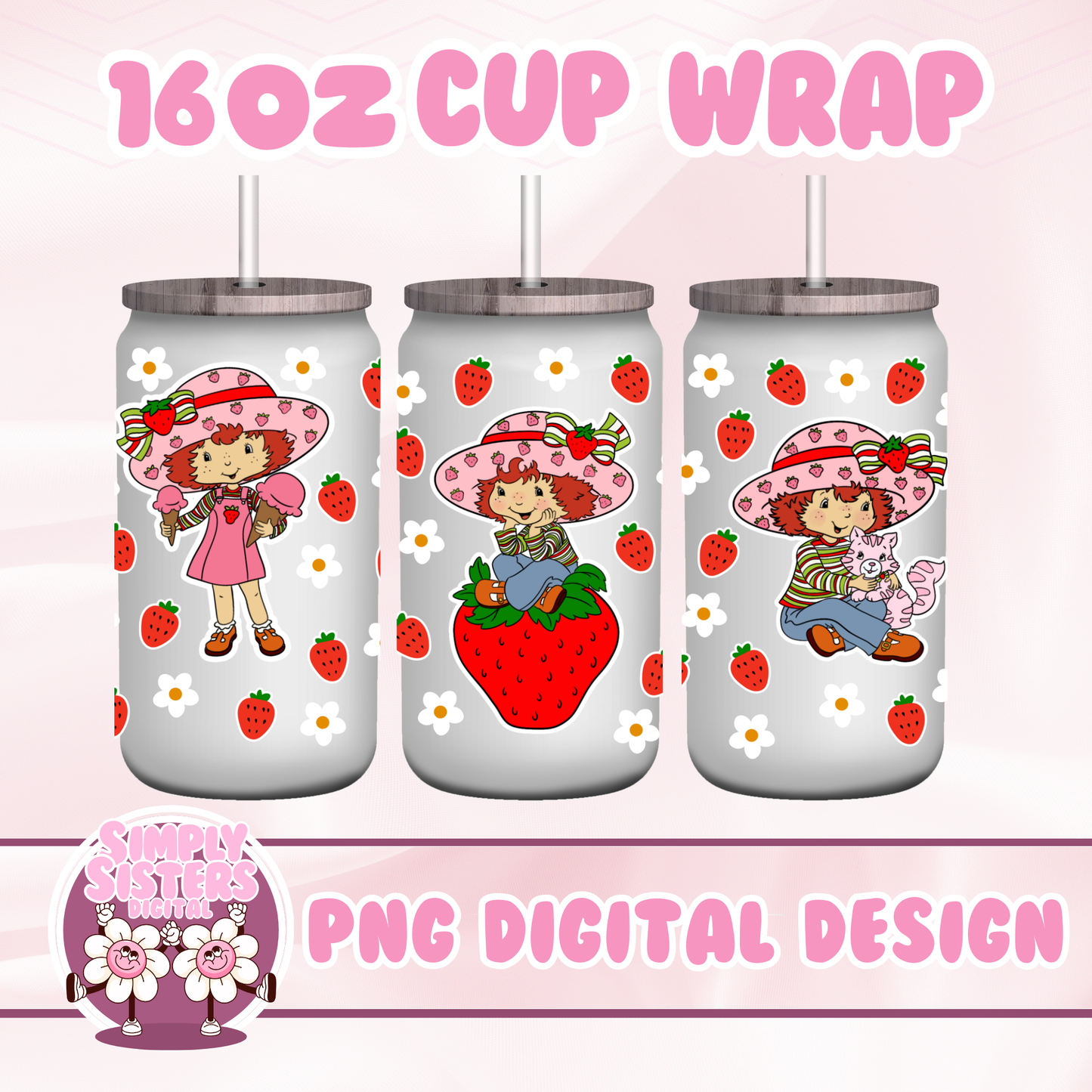 STRAWBERRY SHORTCAKE WRAP
