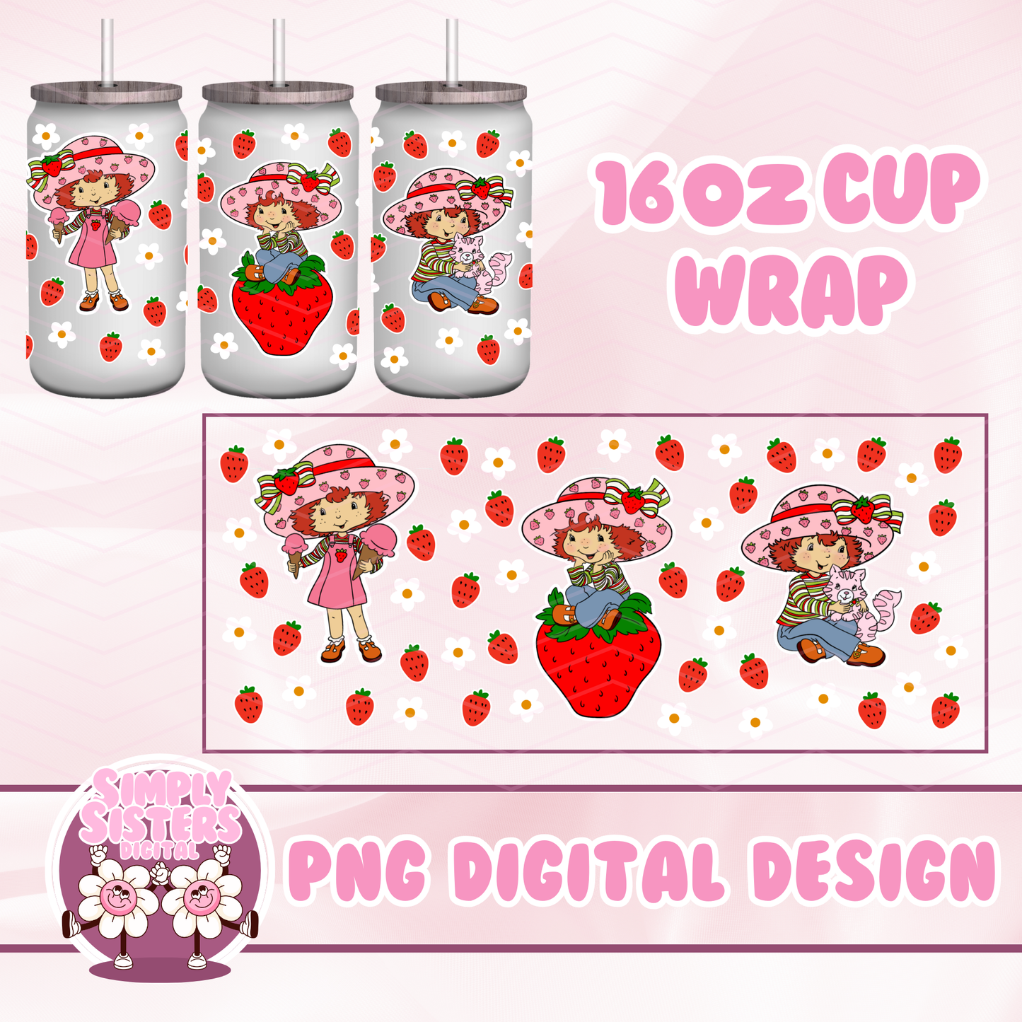 STRAWBERRY SHORTCAKE WRAP