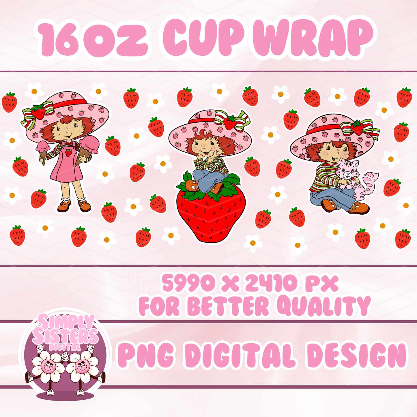 STRAWBERRY SHORTCAKE WRAP