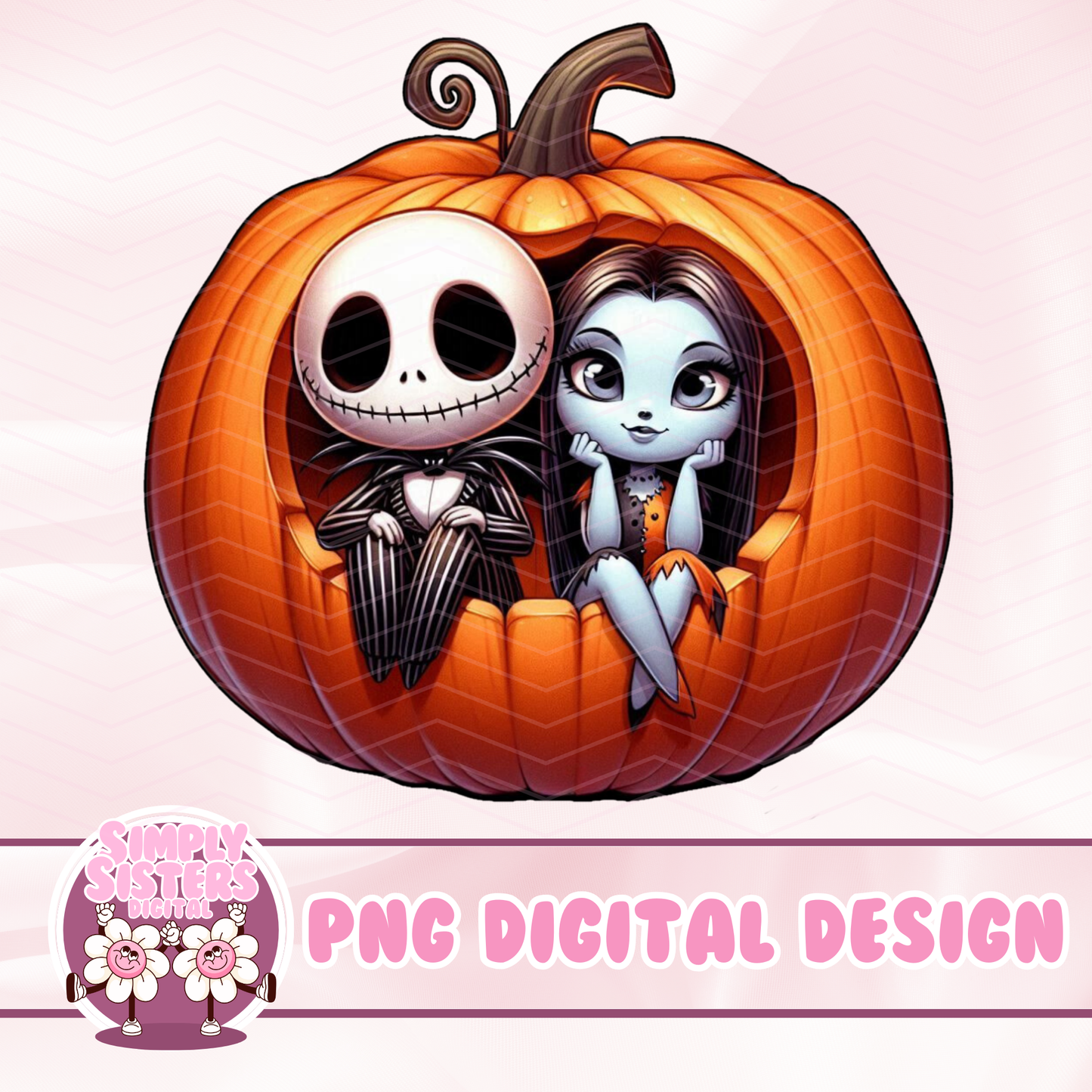 CUTESY JACK AND SALLY PNG