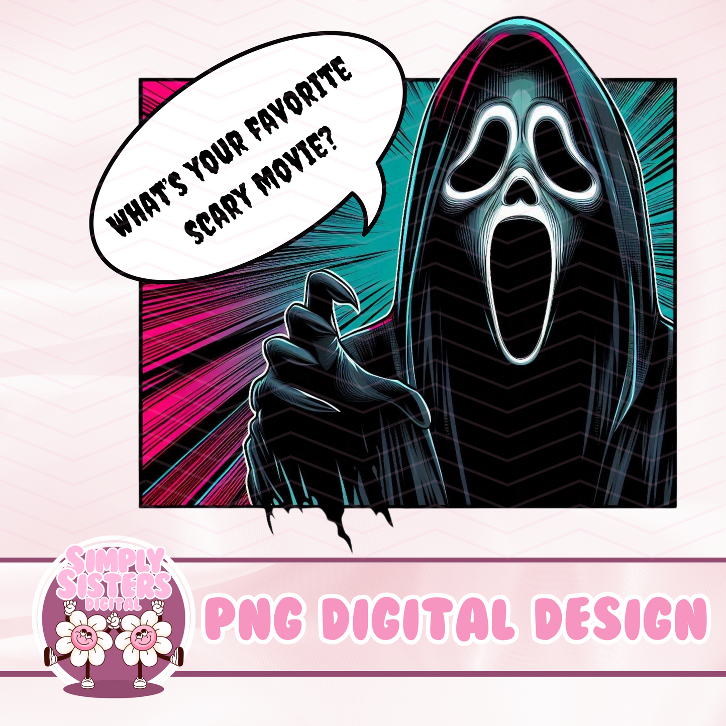 SCREAM SCARY MOVIE PNG