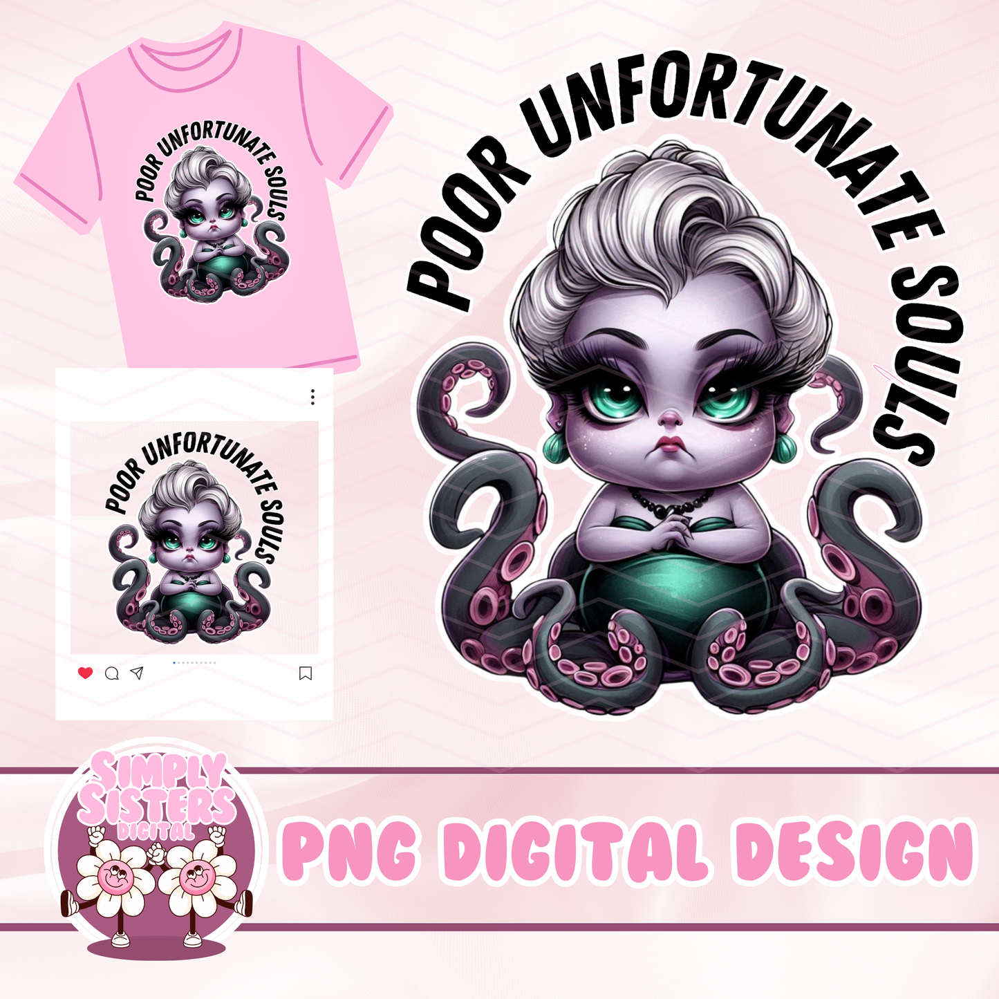 URSULA POOR UNFORTUNATE SOUL PNG