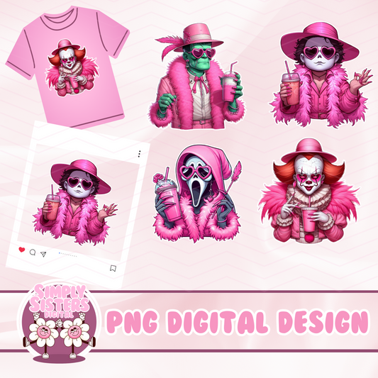 PINK HORROR PNG