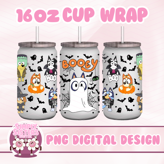 BOOEY HALLOWEEN CUP WRAP