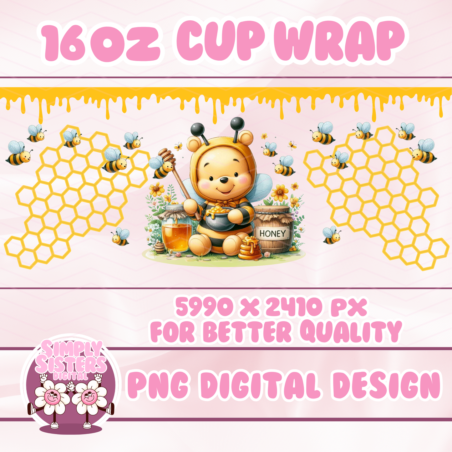 WINNIE BUMBLE BEE WRAP