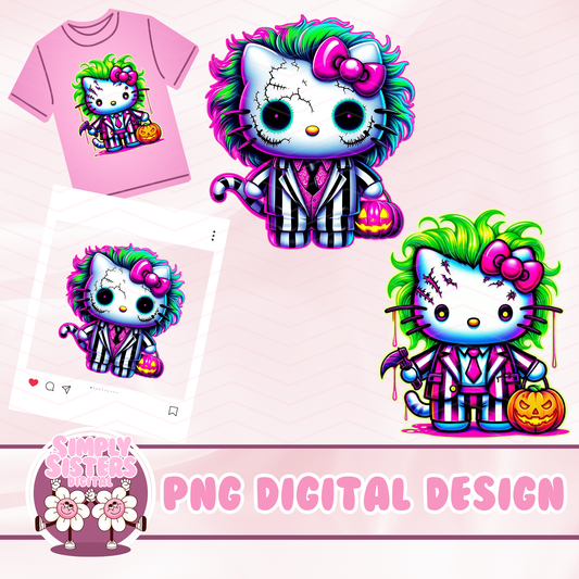 BEETLE JUICE KITTY PNGS