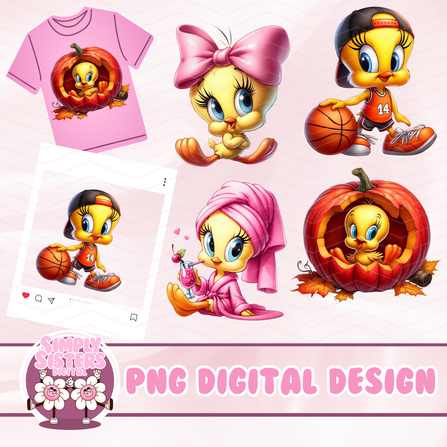 TWEETY PNG BUNDLE