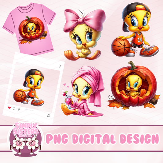 TWEETY PNG BUNDLE