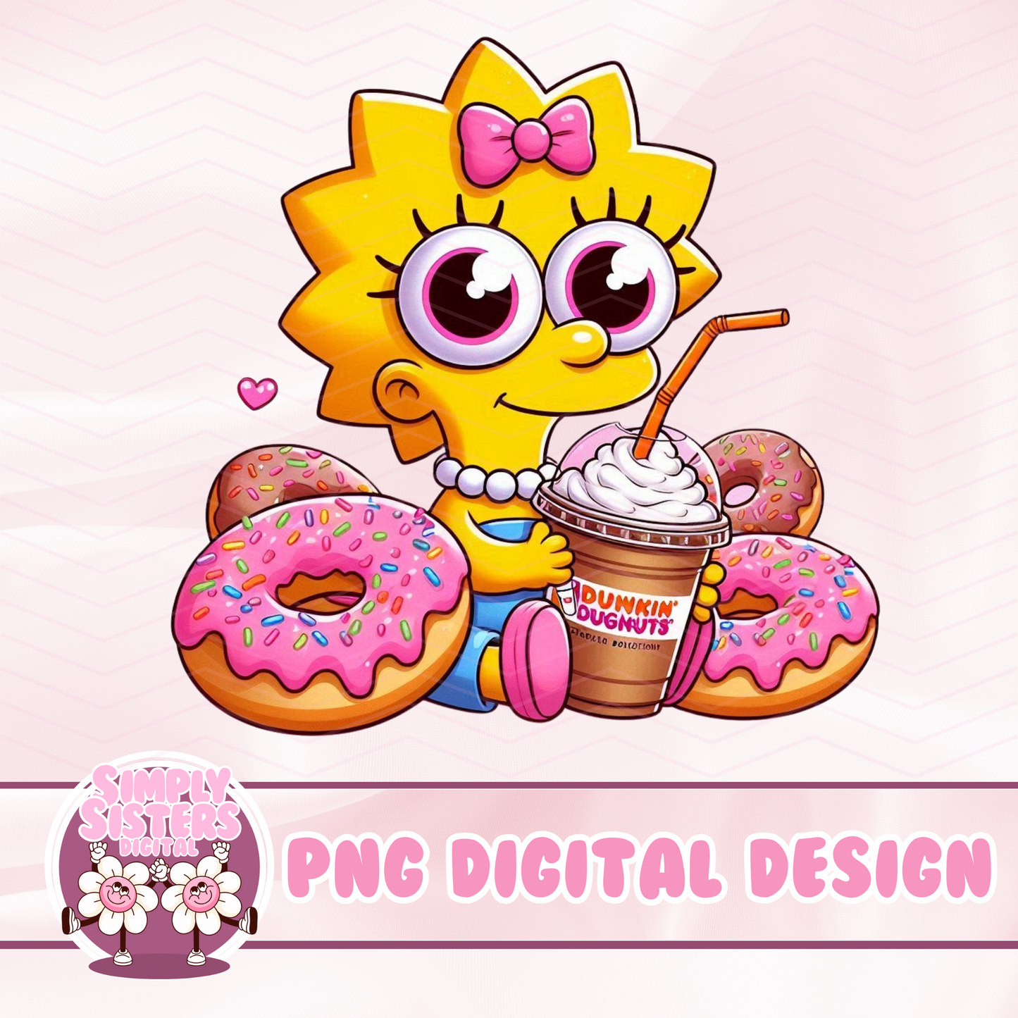 SIMPSONS DOUGHNUTS PNG BUNDLE