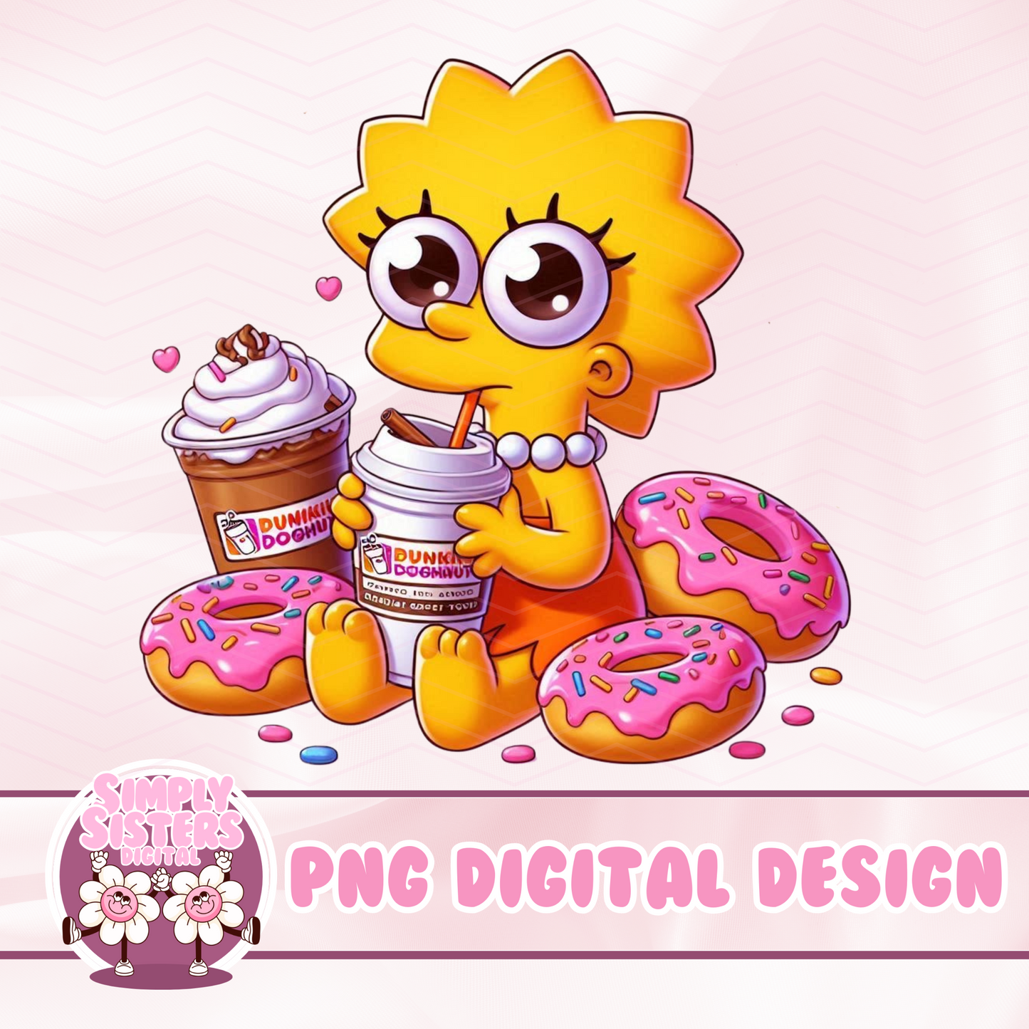SIMPSONS DOUGHNUTS PNG BUNDLE