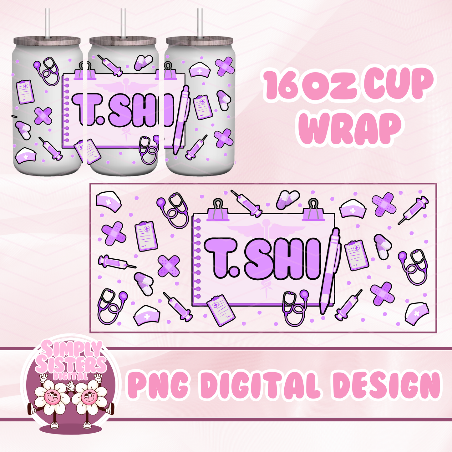 T.SHI EXCLUSIVE CUP WRAP DESIGN