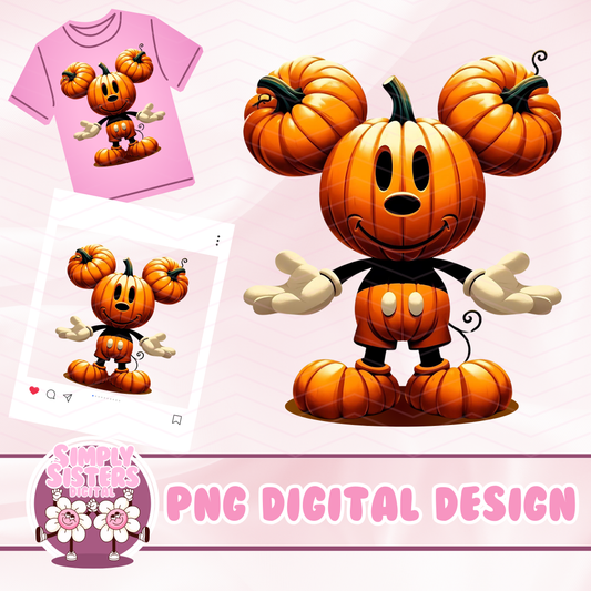 PUMPKIN SPICE MICKEY PNG