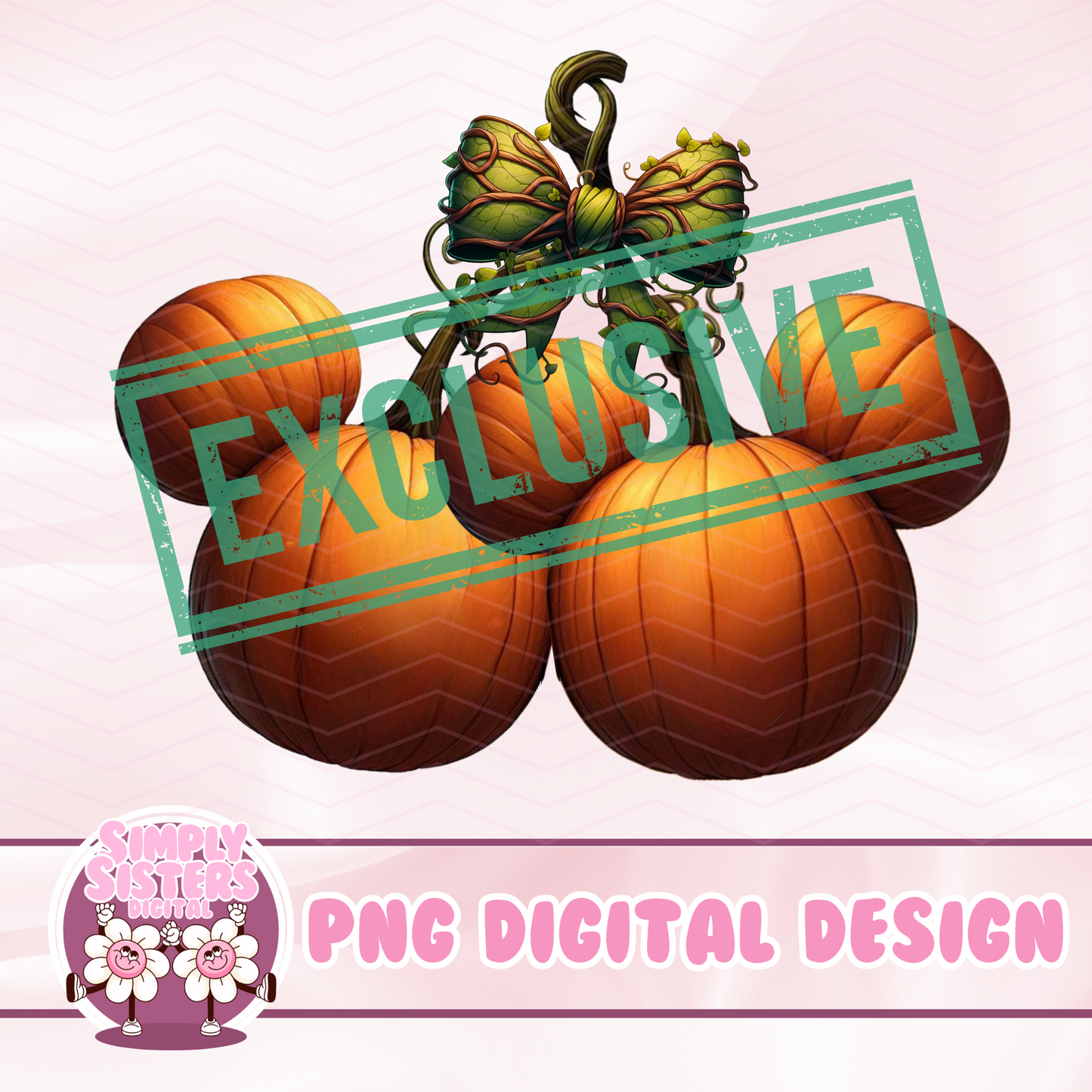 EXCLUSIVE PUMPKIN MICKEY HEADS