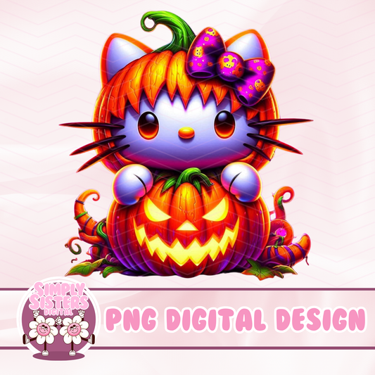 PUMPKIN HELLO KITTY PNG