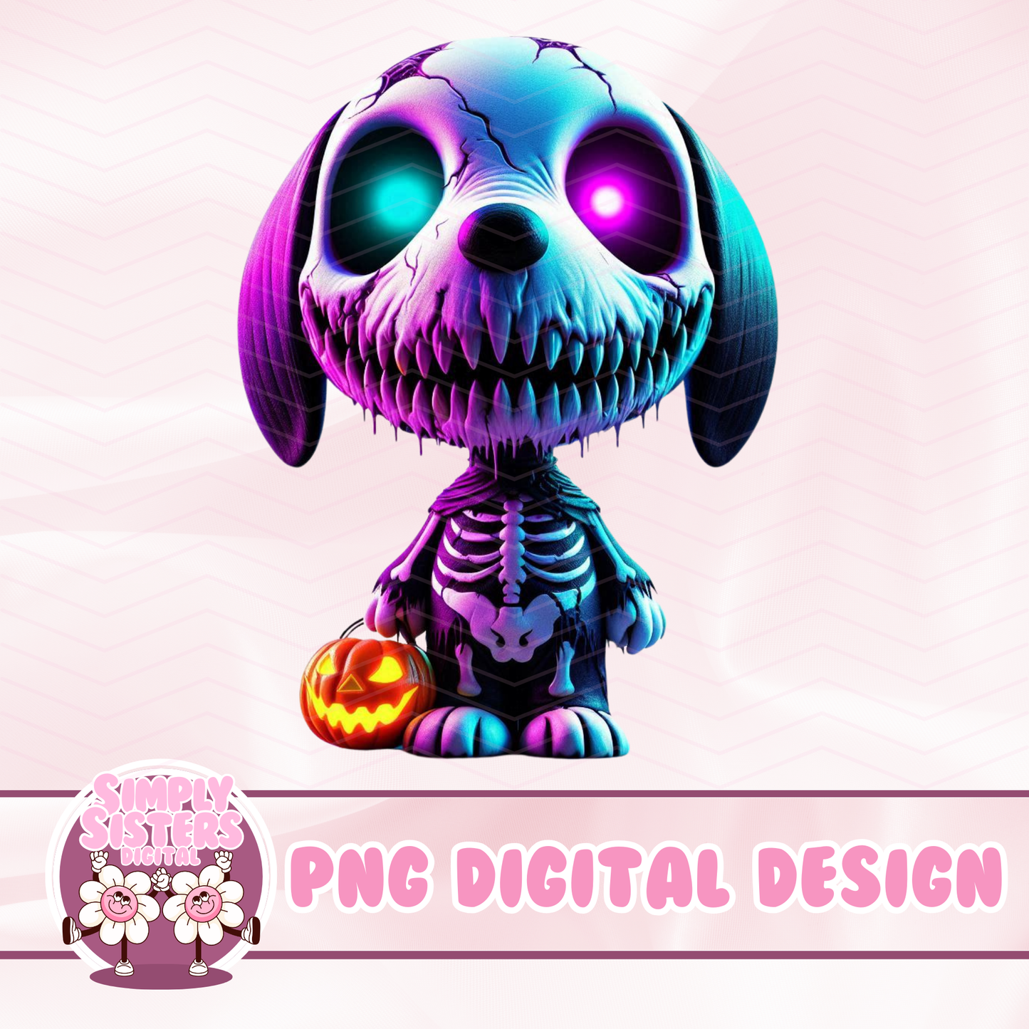 SKELETON SNOOPY HALLOWEEN PNG