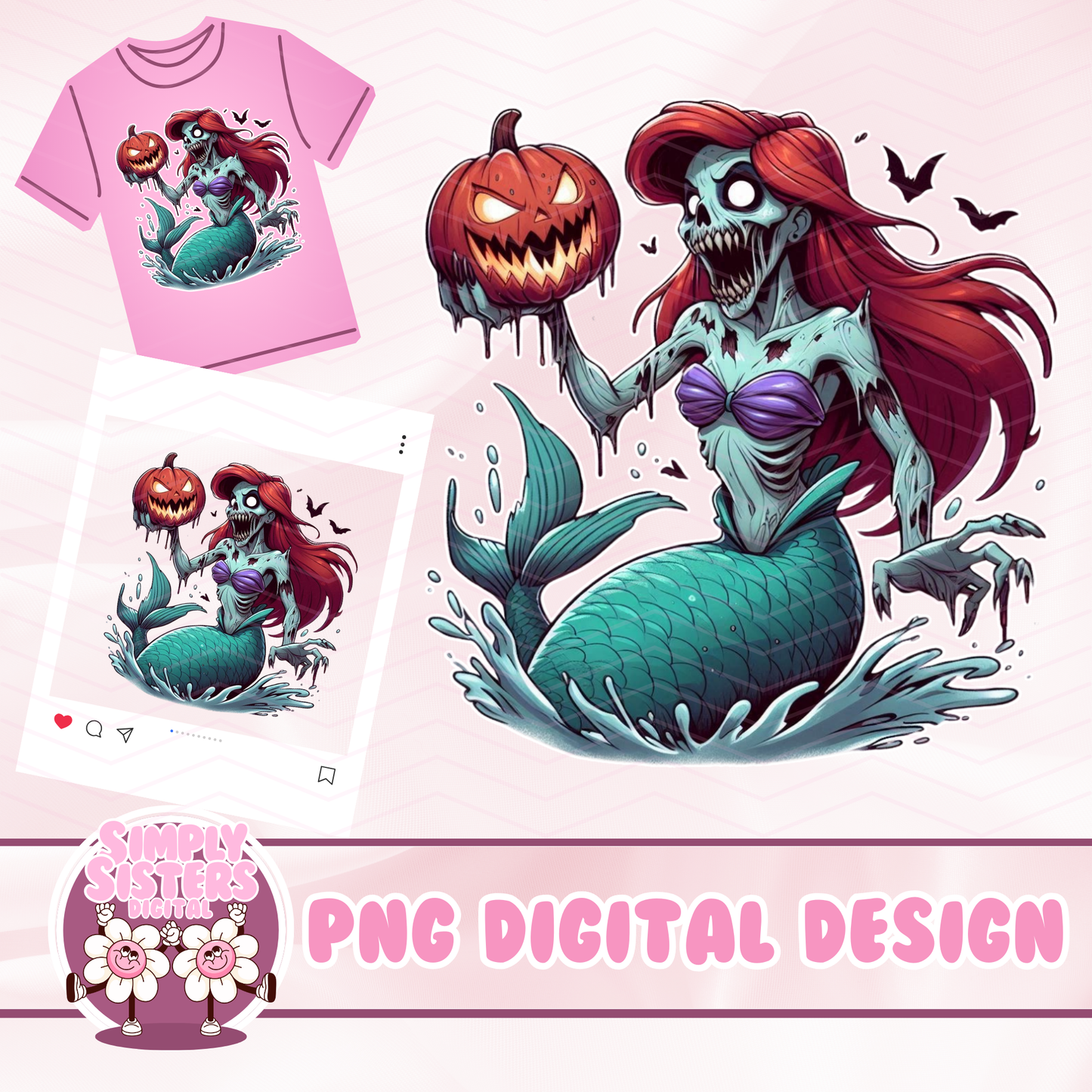SIRENS CALL SPOOKY ARIEL PNG