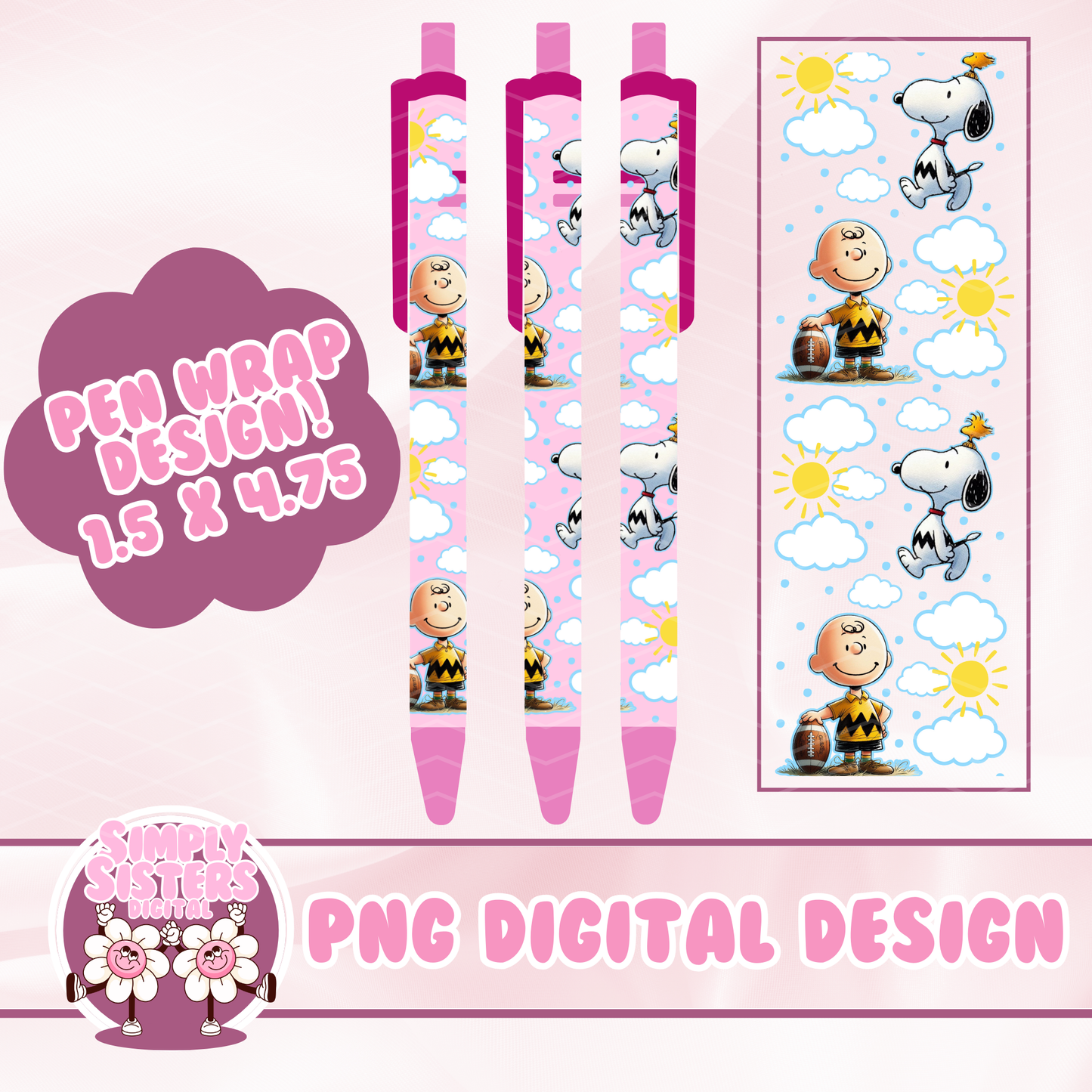 CHARLIE BROWN PEN WRAP