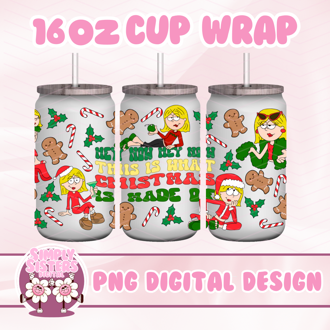 LIZZIE CHRISTMAS CUP WRAP